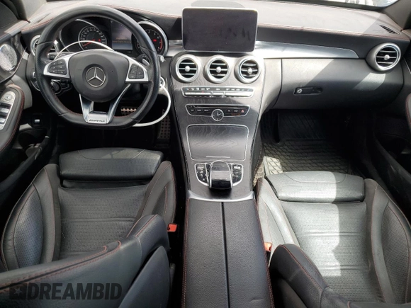 2016 Mercedes-Benz C 450 AMG with VIN 55SWF6EB1GU131891, listed as a Copart auction lot 50634345 with 33,888 mi miles and Clean Title. Bid and sale history available at carsss.com. Image 9.