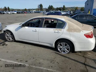 2011 Infiniti G25 Journey with VIN JN1DV6AP2BM831418, listed as a Copart auction lot 50463335 with Not Provided miles and Salvage Title. Bid and sale history available at carsss.com. Image 2.