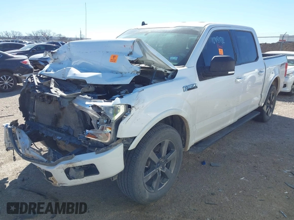 2020 Ford F-150 XL with VIN 1FTEW1C53LKD65959, listed as a IAAI auction lot 41701341 with 1 mi miles. Bid and sale history available at carsss.com. Image 2.