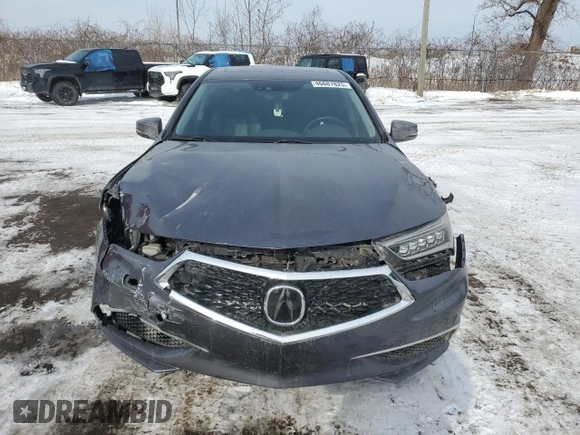 2018 Acura TLX Technology z VIN 19UUB3F5XJA802956, wystawiony jako Copart lot #46687825 z przebiegiem Nie podano mil oraz Szkoda całkowita • Salvage title. Historia ofert i sprzedaży dostępna na DreamBid. Obrazek 5.