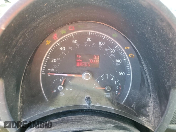 2007 Volkswagen Beetle with VIN 3VWFG31Y47M410557, listed as a Copart auction lot 74986374 with 78,144 mi miles and Salvage Title. Bid and sale history available at DreamBid. Image 9.