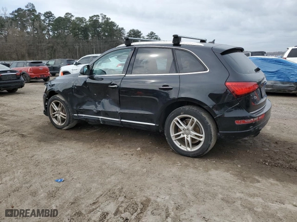 2017 Audi Q5 Premium Plus with VIN WA1L2AFP1HA026818, listed as a Copart auction lot 46944995 with 94,262 mi miles and Salvage Title. Bid and sale history available at carsss.com. Image 2.