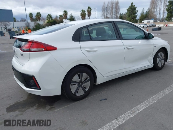 2019 Hyundai Ioniq Blue with VIN KMHC65LC5KU168562, listed as a IAAI auction lot 41500128 with 168,590 mi miles and . Bid and sale history available at DreamBid. Image 4.