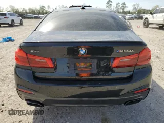 2020 BMW 5 Series M550i xDrive z VIN WBAJS7C01LCD23365, wystawiony jako Copart lot #49166705 z przebiegiem 42 293 mil mil oraz Szkoda całkowita • Salvage title. Historia ofert i sprzedaży dostępna na DreamBid. Obrazek 6.