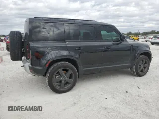 2025 Land Rover Defender S with VIN SALEJ7EX9S2366119, listed as a Copart auction lot 41674105 with 3,519 mi miles and Salvage title. Bid and sale history available at DreamBid. Image 3.