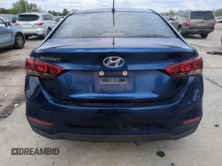2021 Hyundai Accent SEL with VIN 3KPC24A61ME135728, listed as a Copart auction lot 56217095 with 40,181 mi miles and Salvage title. Bid and sale history available at DreamBid. Image 6.