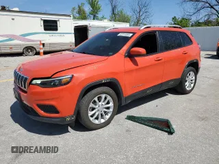 2021 Jeep Cherokee Latitude с VIN 1C4PJLCBXMD168804, выставлен на аукционе Copart как лот 52314485 с пробегом 55 326 миль миль и Списание • Salvage title. История ставок и продаж доступна на DreamBid. Изображение 1.