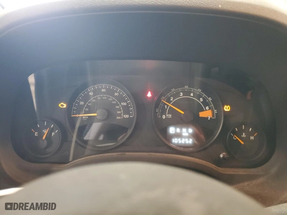 2016 Jeep Compass Sport with VIN 1C4NJDBB7GD646325, listed as a Copart auction lot 47084675 with 105,252 mi miles and Salvage Title. Bid and sale history available at carsss.com. Image 9.