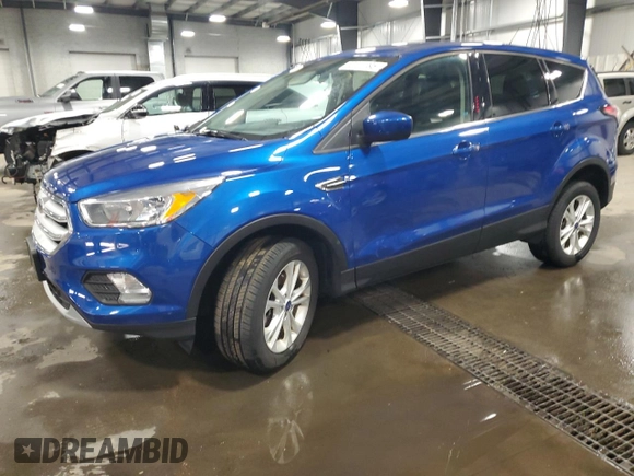 2017 Ford Escape SE with VIN 1FMCU9G99HUD41729, listed as a Copart auction lot 52117395 with 63,112 mi miles and Salvage Title. Bid and sale history available at carsss.com. Image 1.