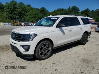 2019 Ford Expedition Max Limited z VIN 1FMJK2AT8KEA34451, wystawiony jako Copart lot #62259925 z przebiegiem 86 466 mil mil oraz Szkoda całkowita • Salvage title. Historia ofert i sprzedaży dostępna na DreamBid. Obrazek 1.