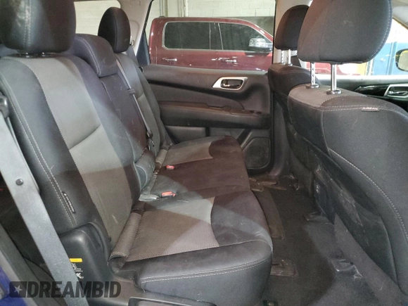2018 Nissan Pathfinder S with VIN 5N1DR2MM6JC640323, listed as a Copart auction lot 48325605 with 110,515 mi miles and Clean Title. Bid and sale history available at DreamBid. Image 11.