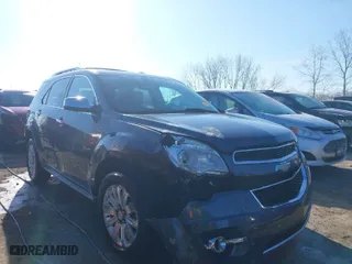 2010 Chevrolet Equinox LTZ with VIN 2CNFLFEY5A6409165, listed as a IAAI auction lot 41897891 with 129,860 mi miles. Bid and sale history available at carsss.com. Image 1.