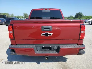 2018 Chevrolet Silverado 1500 LT with VIN 3GCUKREC5JG203272, listed as a Copart auction lot 61239994 with 82,485 mi miles and Salvage Title. Bid and sale history available at carsss.com. Image 6.