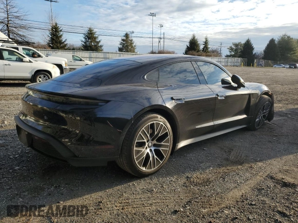 2023 Porsche Taycan z VIN WP0AA2Y12PSA16616, wystawiony jako Copart lot #82850004 z przebiegiem 20 893 mil mil oraz Szkoda całkowita • Salvage title. Historia ofert i sprzedaży dostępna na DreamBid. Obrazek 3.