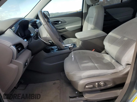 2018 Chevrolet Traverse LT Cloth with VIN 1GNEVGKW4JJ197842, listed as a Copart auction lot 52375565 with 81,095 mi miles and Salvage Title. Bid and sale history available at carsss.com. Image 7.