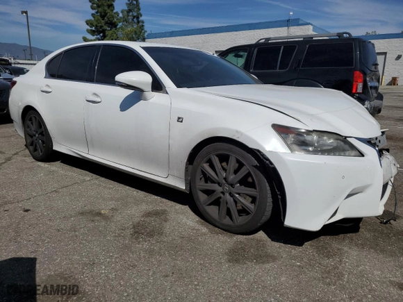 2014 Lexus GS 350 with VIN JTHBE1BLXE5032258, listed as a Copart auction lot 50378475 with 170,312 mi miles and Salvage Title. Bid and sale history available at carsss.com. Image 4.