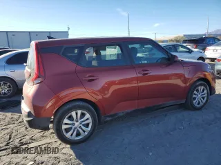2020 Kia Soul S with VIN KNDJ23AU9L7082355, listed as a Copart auction lot 45051825 with 25,107 mi miles and Salvage Title. Bid and sale history available at carsss.com. Image 3.