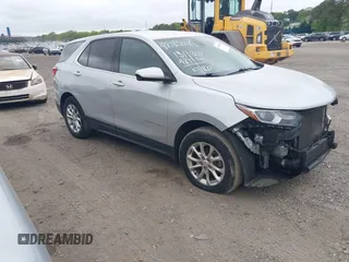 2020 Chevrolet Equinox LT with VIN 2GNAXJEV4L6191855, listed as a IAAI auction lot 42115036 with 131,489 mi miles and . Bid and sale history available at DreamBid. Image 1.