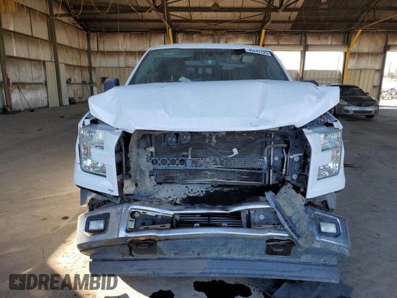 2017 Ford F-150 XL with VIN 1FTEX1EPXHKC67255, listed as a Copart auction lot 45247725 with 150,338 mi miles and Salvage Title. Bid and sale history available at carsss.com. Image 5.