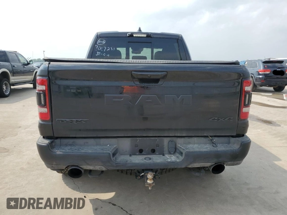 2024 Ram 1500 TRX with VIN 1C6SRFU97RN170325, listed as a Copart auction lot 57337934 with 8,617 mi miles and Clean Title. Bid and sale history available at carsss.com. Image 6.