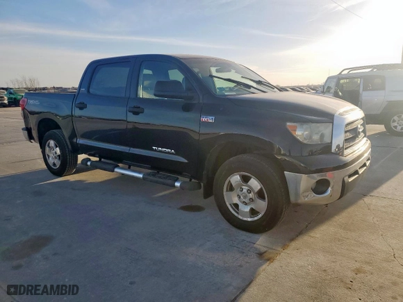 2007 Toyota Tundra SR5 with VIN 5TBDV54137S474673, listed as a Copart auction lot 49672145 with 153,492 mi miles and Clean Title. Bid and sale history available at carsss.com. Image 4.