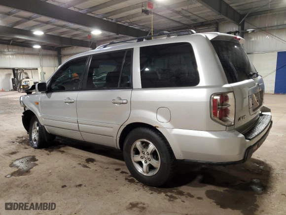 2006 Honda Pilot EX-L with RES with VIN 2HKYF18636H507440, listed as a Copart auction lot 47067815 with 0 mi miles and Salvage Title. Bid and sale history available at carsss.com. Image 2.