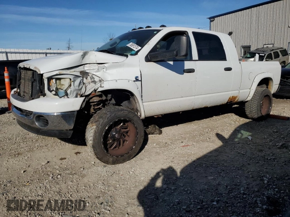 2008 Dodge Ram 2500 Laramie with VIN 3D7KS29A18G220965, listed as a Copart auction lot 76581374 with 266,659 mi miles and Non Repairable. Bid and sale history available at carsss.com. Image 1.