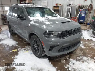 2023 Dodge Durango R/T Plus with VIN 1C4SDJCT5PC568665, listed as a IAAI auction lot 41617437 with 96,613 mi miles and . Bid and sale history available at carsss.com. Image 1.