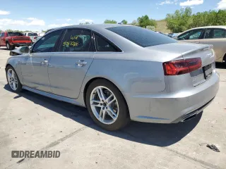 2016 Audi A6 Prestige with VIN WAUHGAFCXGN003553, listed as a Copart auction lot 57470265 with 89,026 mi miles and Salvage title. Bid and sale history available at DreamBid. Image 2.