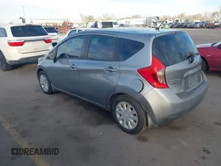 2014 Nissan Note SV with VIN 3N1CE2CP0EL376939, listed as a IAAI auction lot 41901332 with 138,457 mi miles and . Bid and sale history available at DreamBid. Image 3.