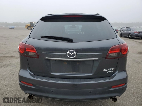 2014 Mazda CX-9 Grand Touring with VIN JM3TB3DV3E0434202, listed as a Copart auction lot 50893785 with 93,757 mi miles and Salvage Title. Bid and sale history available at DreamBid. Image 6.