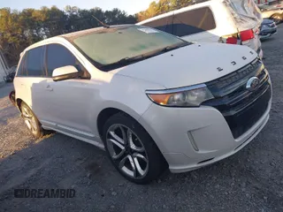 2012 Ford Edge Sport with VIN 2FMDK4AK1CBA84704, listed as a IAAI auction lot 41808555 with 198,000 mi miles. Bid and sale history available at carsss.com. Image 1.
