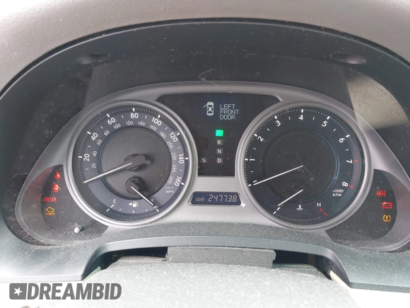 2010 Lexus IS 350 with VIN JTHBE5C21A5024315, listed as a IAAI auction lot 42185188 with 247,738 mi miles and . Bid and sale history available at DreamBid. Image 7.