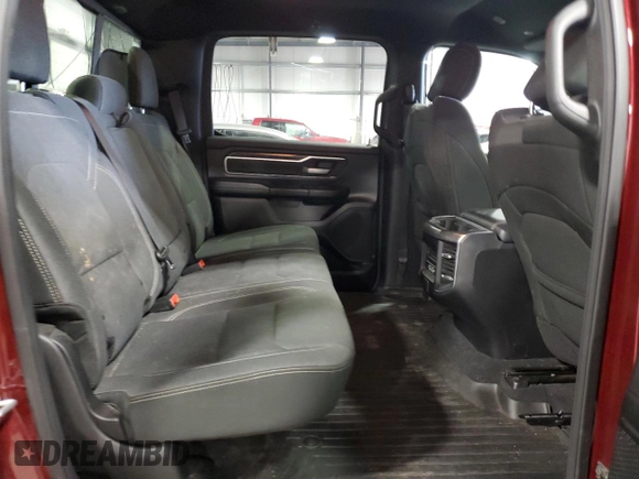 2019 Ram 1500 Big Horn/Lone Star with VIN 1C6SRFFT0KN586554, listed as a Copart auction lot 50652495 with 120,426 mi miles and Salvage Title. Bid and sale history available at carsss.com. Image 11.
