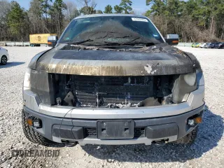 2014 Ford F-150 SVT Raptor with VIN 1FTFW1R6XEFC93674, listed as a Copart auction lot 47443025 with Not Provided miles and Salvage Title. Bid and sale history available at carsss.com. Image 5.