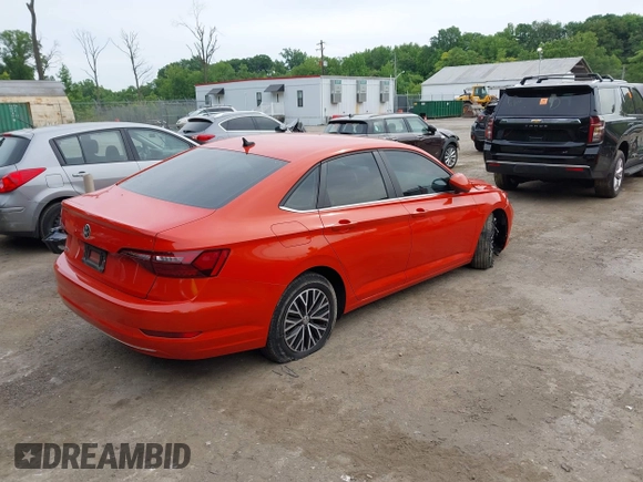 2021 Volkswagen Jetta S with VIN 3VWC57BU9MM013627, listed as a IAAI auction lot 42336470 with 43,370 mi miles and . Bid and sale history available at DreamBid. Image 4.