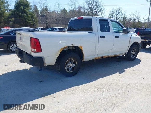2012 Ram 1500 Tradesman with VIN 1C6RD7FP3CS247778, listed as a IAAI auction lot 42015726 with 290,565 mi miles. Bid and sale history available at carsss.com. Image 4.