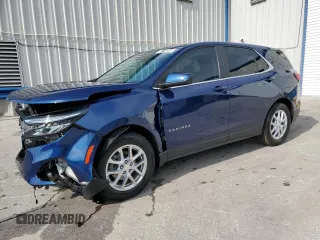 2023 Chevrolet Equinox LT with VIN 3GNAXJEG8PL185205, listed as a Copart auction lot 61745845 with 55,155 mi miles and Non repairable. Bid and sale history available at DreamBid. Image 1.