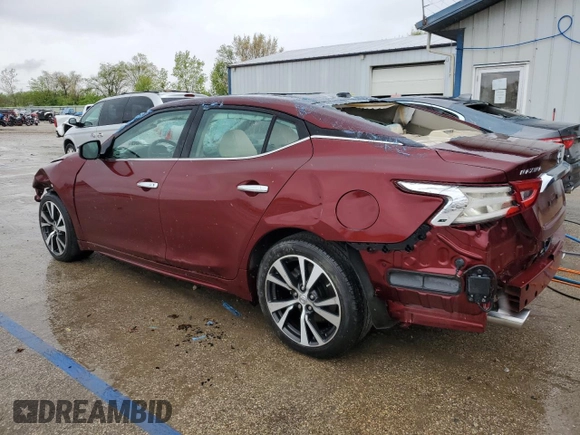 2016 Nissan Maxima SR z VIN 1N4AA6AP8GC430809, wystawiony jako Copart lot #55086185 z przebiegiem 5 747 mil mil oraz Nie do naprawy • Non repairable. Historia ofert i sprzedaży dostępna na DreamBid. Obrazek 2.