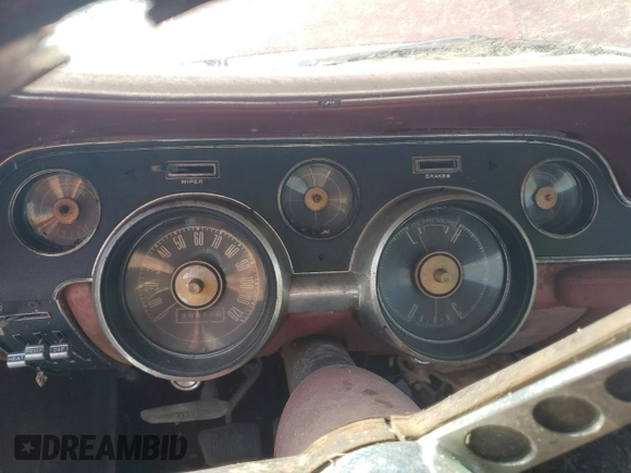 1967 Ford Mustang с VIN 7F01C174398, выставлен на аукционе Copart как лот 47987564 с пробегом 29 910 миль миль и Чистый • Clean title. История ставок и продаж доступна на DreamBid. Изображение 9.