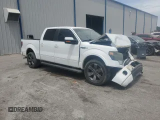 2013 Ford F-150 XL with VIN 1FTFW1CF4DFC85514, listed as a Copart auction lot 63978105 with 276,612 mi miles and Salvage title. Bid and sale history available at DreamBid. Image 4.
