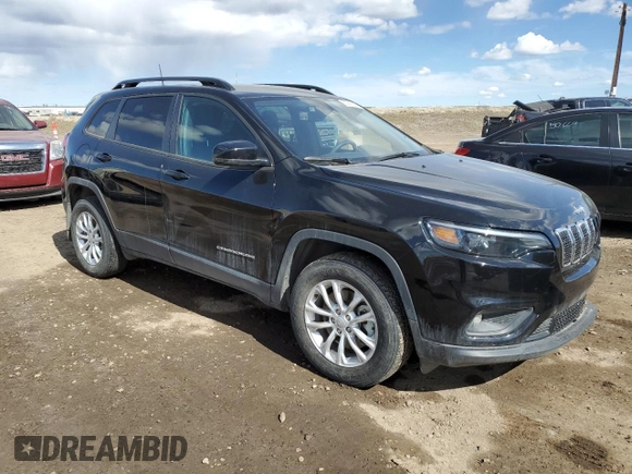 2022 Jeep Cherokee X with VIN 1C4PJMCX5ND552329, listed as a Copart auction lot 52359655 with 45,348 mi miles and Salvage title. Bid and sale history available at DreamBid. Image 4.