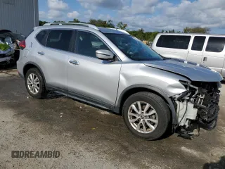 2017 Nissan Rogue S with VIN KNMAT2MT3HP551702, listed as a Copart auction lot 54748415 with 104,122 mi miles and Salvage Title. Bid and sale history available at carsss.com. Image 4.