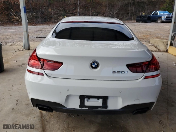 2014 BMW 6 Series 650i with VIN WBA6B2C52ED129233, listed as a Copart auction lot 85062584 with 103,258 mi miles and Clean Title. Bid and sale history available at carsss.com. Image 6.