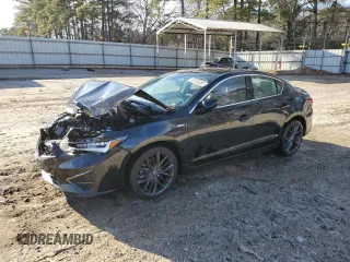 2021 Acura ILX w/Premium/A-SPEC Package with VIN 19UDE2F83MA000555, listed as a Copart auction lot 45846285 with 57,901 mi miles and Salvage Title. Bid and sale history available at carsss.com. Image 1.