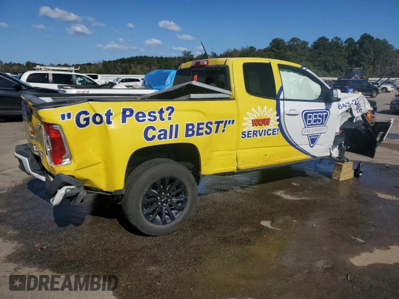 2022 GMC Canyon 2WD Elevation with VIN 1GTH5CEN2N1194249, listed as a Copart auction lot 75309964 with 0 mi miles and Salvage Title. Bid and sale history available at carsss.com. Image 3.
