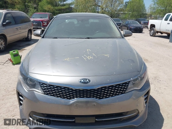 2017 Kia Optima EX with VIN 5XXGU4L38HG142560, listed as a IAAI auction lot 42167391 with 61,015 mi miles and . Bid and sale history available at DreamBid. Image 12.