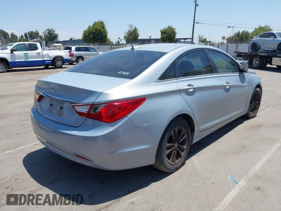 2013 Hyundai Sonata GLS with VIN 5NPEB4AC8DH633421, listed as a IAAI auction lot 42465981 with 116,349 mi miles and . Bid and sale history available at DreamBid. Image 4.