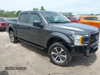 2019 Ford F-150 XL with VIN 1FTEW1EP8KFC43006, listed as a IAAI auction lot 42502521 with 105,833 mi miles and . Bid and sale history available at DreamBid. Image 1.