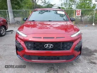 2022 Hyundai Kona N Line with VIN KM8K33A30NU794312, listed as a IAAI auction lot 41875100 with 21,880 mi miles. Bid and sale history available at carsss.com. Image 13.